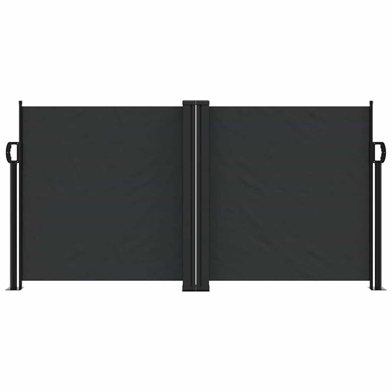 Load image into Gallery viewer, Vidaxl windscherm uittrekbaar 120x600 cm zwart
