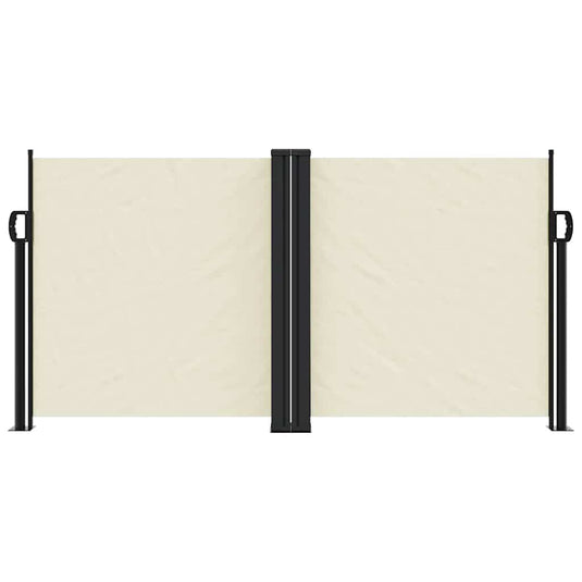 Vidaxl windscherm uittrekbaar 120x600 cm crème