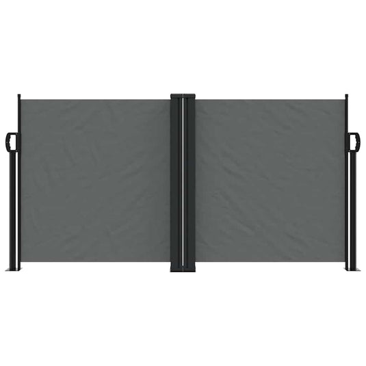 Vidaxl windscherm uittrekbaar 120x600 cm antraciet
