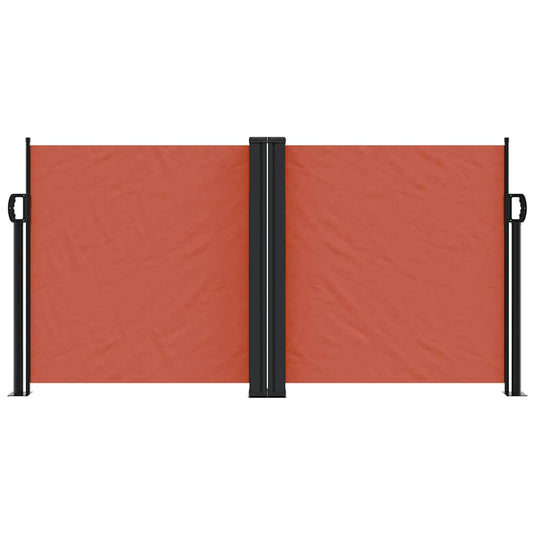 Vidaxl windscherm uittrekbaar 120x600 cm terracotta