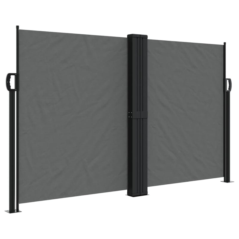 Load image into Gallery viewer, Vidaxl windscherm uittrekbaar 140x600 cm antraciet
