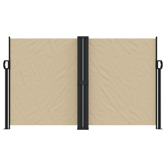 Vidaxl windscherm uittrekbaar 140x600 cm beige