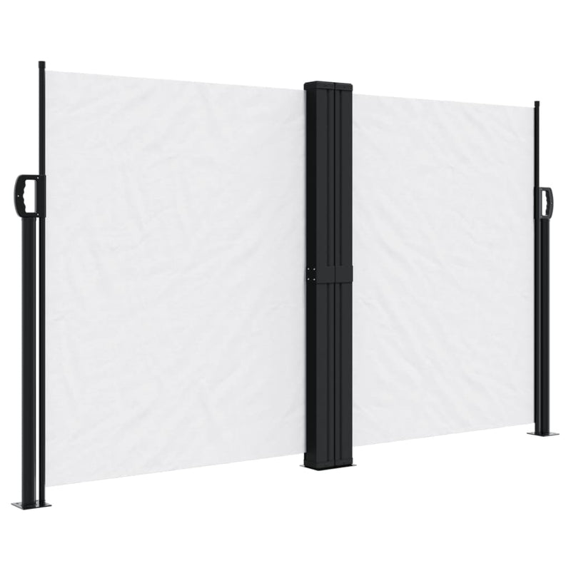 Load image into Gallery viewer, Vidaxl windscherm uittrekbaar 140x600 cm wit

