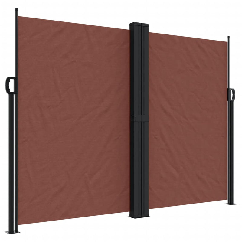 Load image into Gallery viewer, Vidaxl windscherm uittrekbaar 180x600 cm bruin
