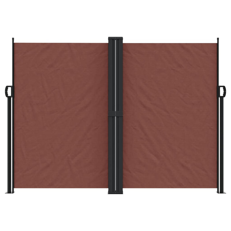 Load image into Gallery viewer, Vidaxl windscherm uittrekbaar 180x600 cm bruin
