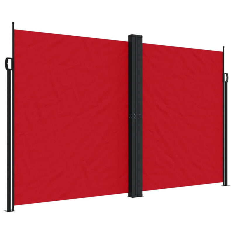 Load image into Gallery viewer, Vidaxl windscherm uittrekbaar 200x600 cm rood
