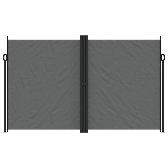 Vidaxl windscherm uittrekbaar 200x600 cm antracietkleurig
