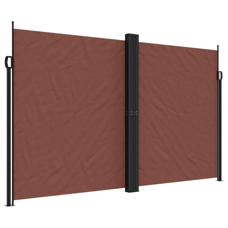 ギャラリービューアに画像をロードする, Vidaxl windscherm uittrekbaar 200x600 cm bruin
