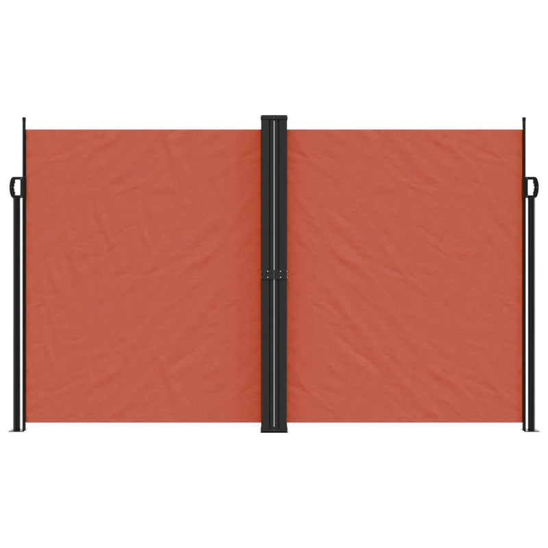 Load image into Gallery viewer, Vidaxl windscherm uittrekbaar 200x600 cm terracotta
