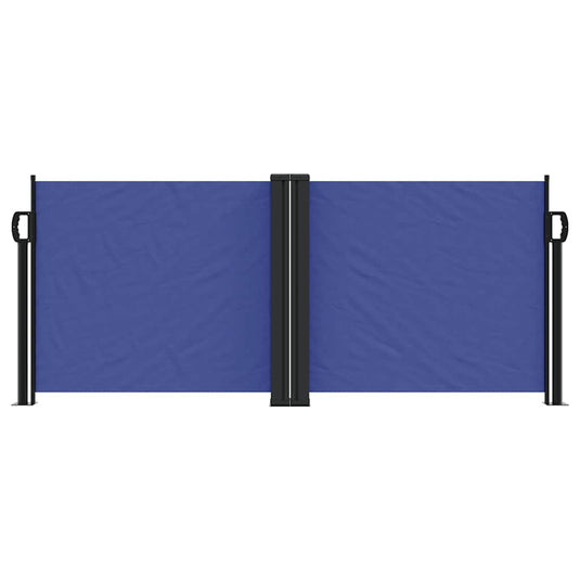 Vidaxl windscherm uittrekbaar 100x1000 cm blauw