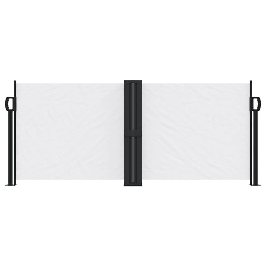 Vidaxl windscherm uittrekbaar 100x1000 cm wit