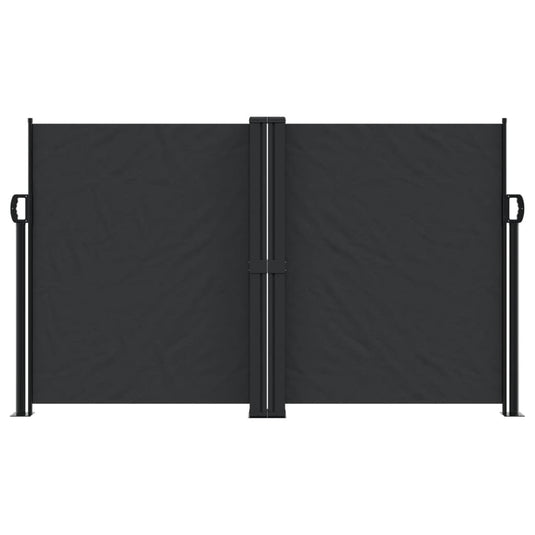 Vidaxl windscherm uittrekbaar 140x1000 cm zwart