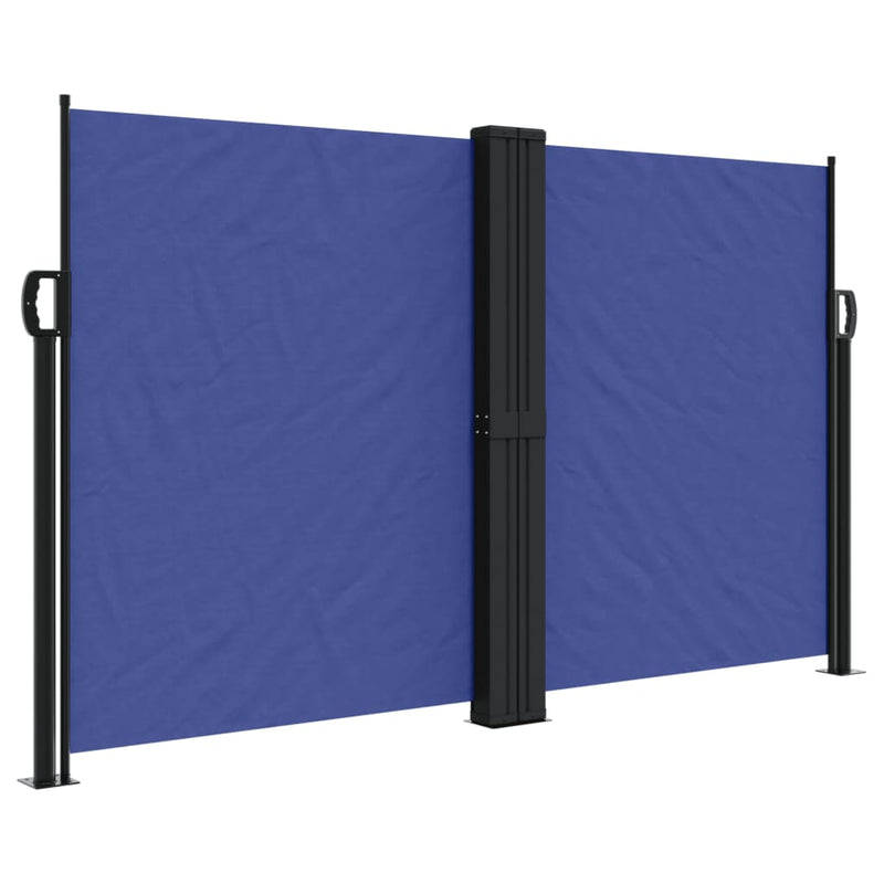 Load image into Gallery viewer, Vidaxl windscherm uittrekbaar 140x1000 cm blauw
