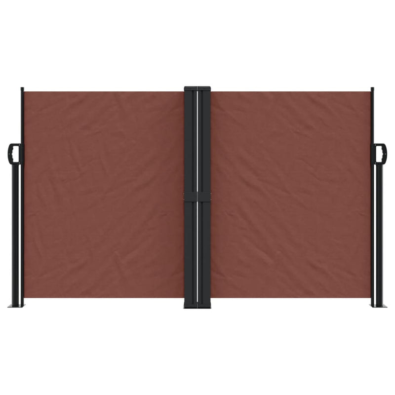 Load image into Gallery viewer, Vidaxl windscherm uittrekbaar 140x1000 cm bruin
