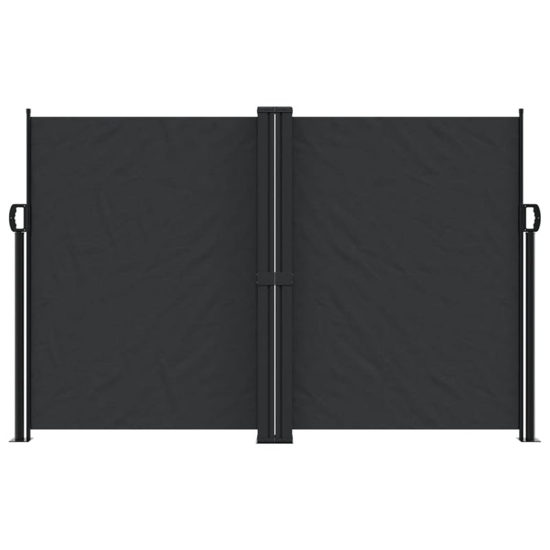 Load image into Gallery viewer, Vidaxl windscherm uittrekbaar 160x1000 cm zwart

