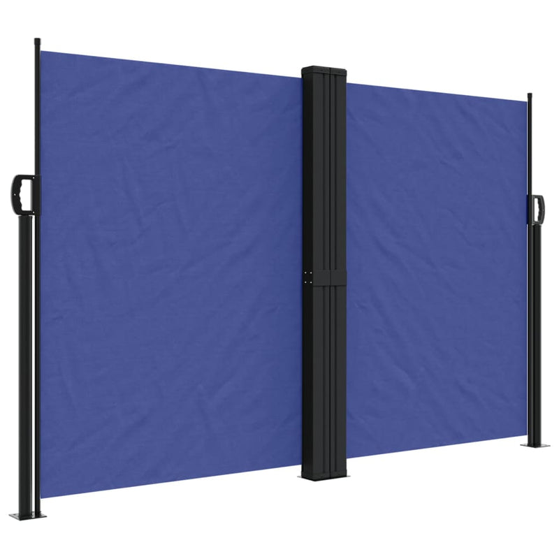 Load image into Gallery viewer, Vidaxl windscherm uittrekbaar 160x1000 cm blauw

