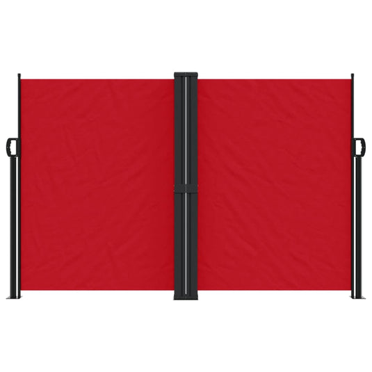 Vidaxl windscherm uittrekbaar 160x1000 cm rood