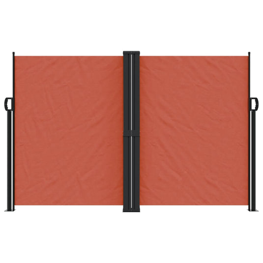 Vidaxl windscherm uittrekbaar 160x1000 cm terracottakleurig