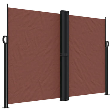 Vidaxl windscherm uittrekbaar 180x1000 cm bruin