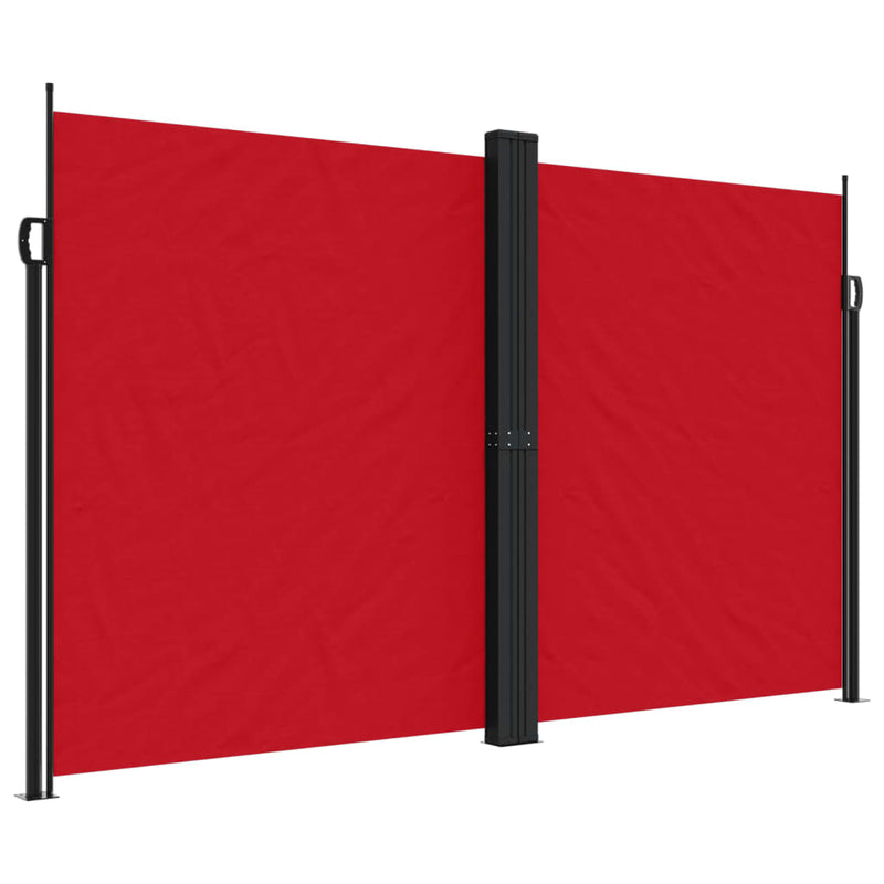 Load image into Gallery viewer, Vidaxl windscherm uittrekbaar 200x1000 cm rood

