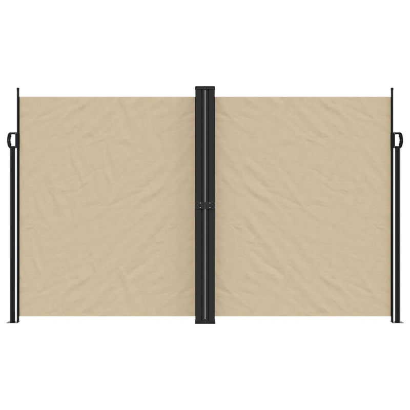 Load image into Gallery viewer, Vidaxl windscherm uittrekbaar 200x1000 cm beige

