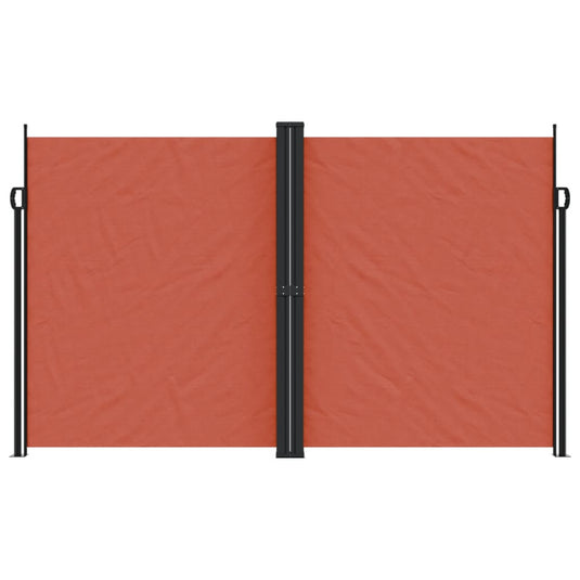 Vidaxl windscherm uittrekbaar 200x1000 cm terracottakleurig