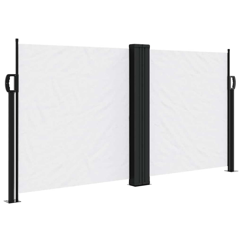 Load image into Gallery viewer, Vidaxl windscherm uittrekbaar 120x1200 cm wit

