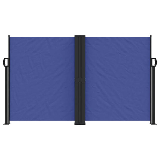 Vidaxl windscherm uittrekbaar 140x1200 cm blauw