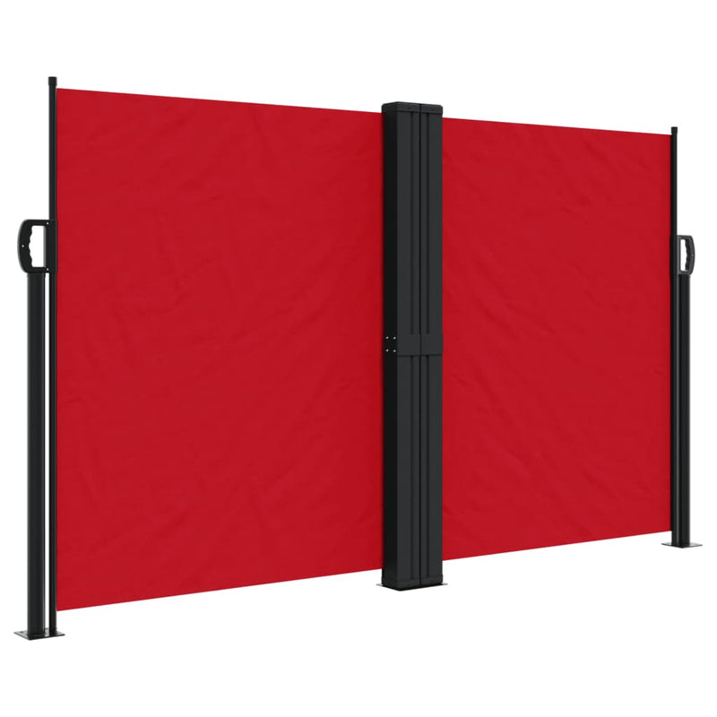 Load image into Gallery viewer, Vidaxl windscherm uittrekbaar 140x1200 cm rood
