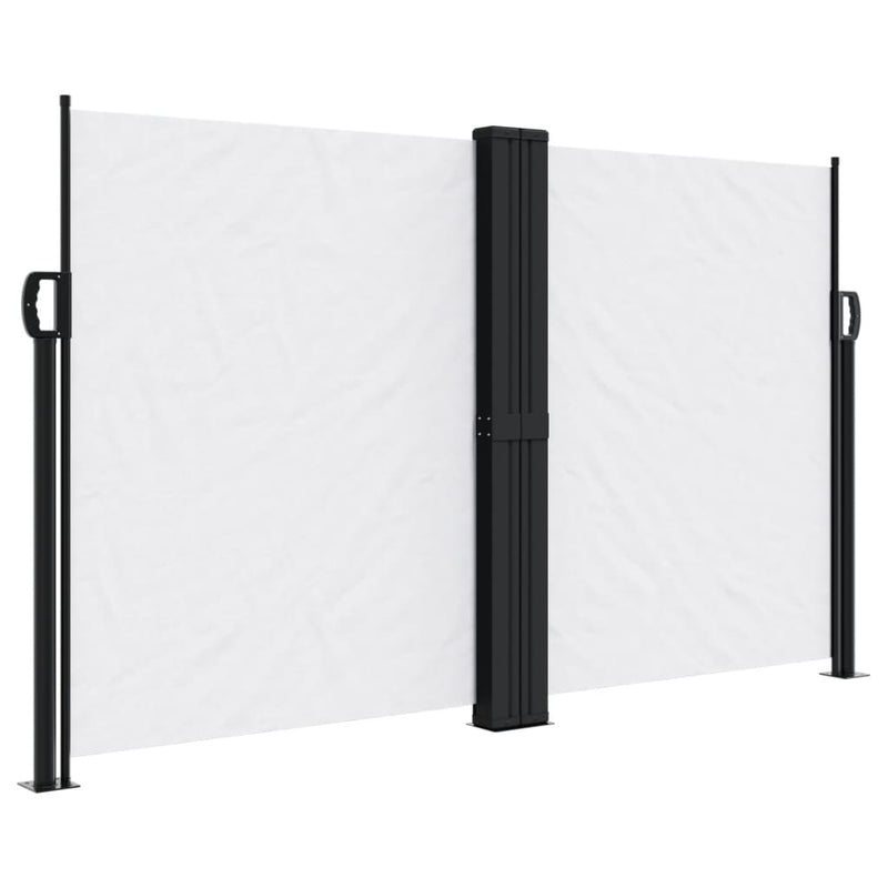 Load image into Gallery viewer, Vidaxl windscherm uittrekbaar 140x1200 cm wit
