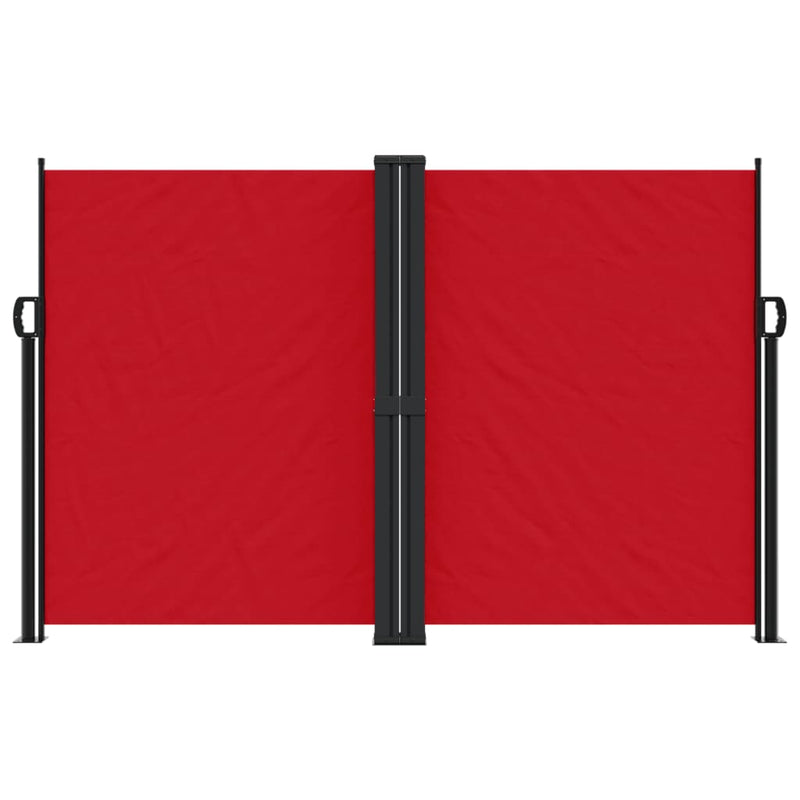 Load image into Gallery viewer, Vidaxl windscherm uittrekbaar 160x1200 cm rood
