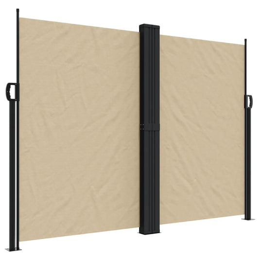 Vidaxl windscherm uittrekbaar 180x1200 cm beige