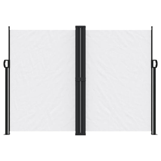 Vidaxl windscherm uittrekbaar 180x1200 cm wit
