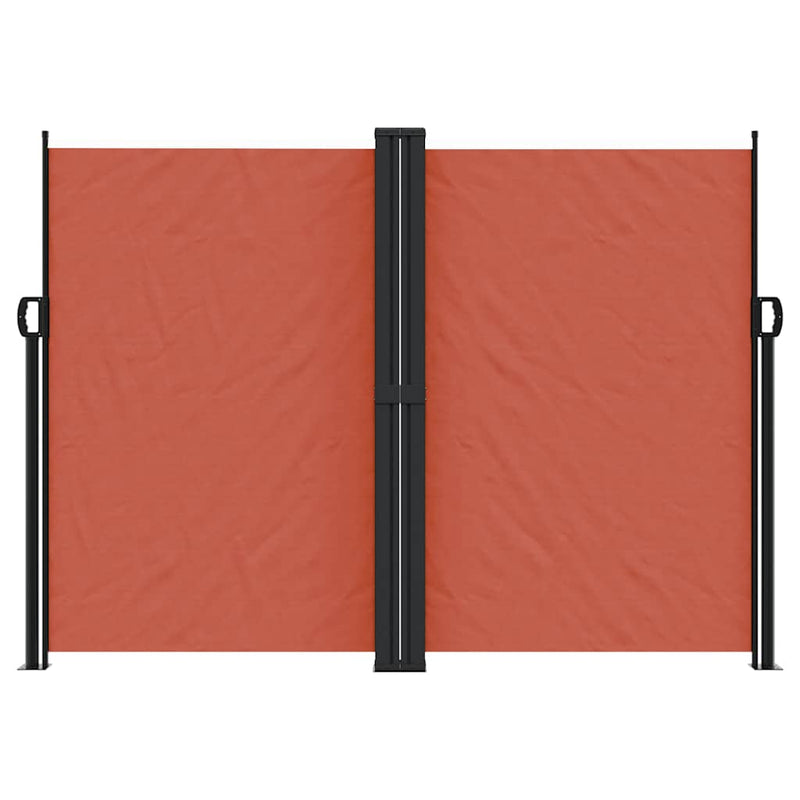 Load image into Gallery viewer, Vidaxl windscherm uittrekbaar 180x1200 cm terracottakleurig
