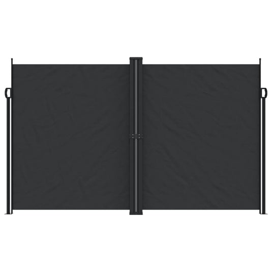 Vidaxl tuinscherm uittrekbaar 200x1200 cm zwart