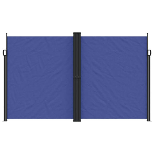 Vidaxl tuinscherm uittrekbaar 200x1200 cm blauw