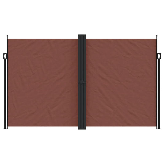 Vidaxl tuinscherm uittrekbaar 200x1200 cm bruin