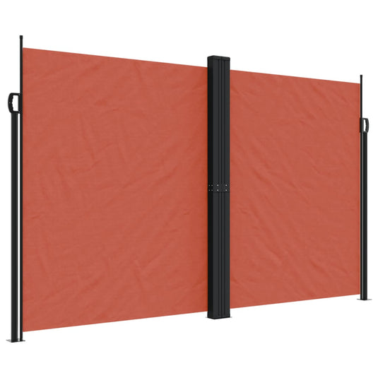 Vidaxl windscherm uittrekbaar 200x1200 cm terracottakleurig
