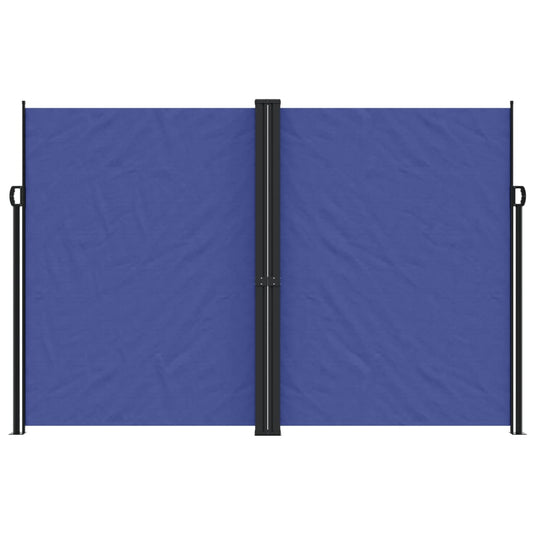 Vidaxl tuinscherm uittrekbaar 220x1200 cm blauw