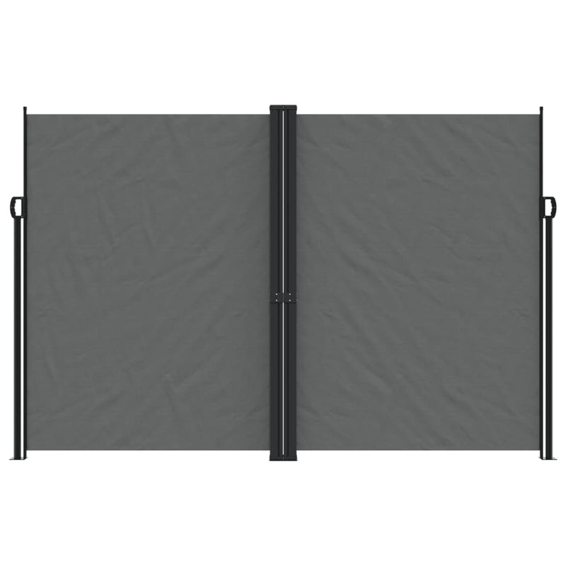 Load image into Gallery viewer, Vidaxl tuinscherm uittrekbaar 220x1200 cm antracietkleurig
