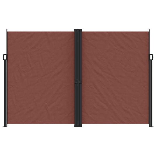 Vidaxl tuinscherm uittrekbaar 220x1200 cm bruin
