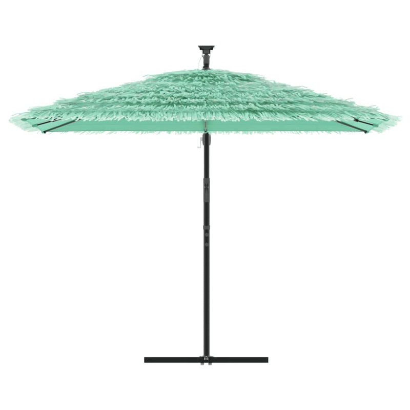 Load image into Gallery viewer, Vidaxl parasol met stalen paal 290x290x238 cm groen
