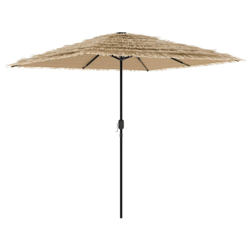 Load image into Gallery viewer, Vidaxl parasol met stalen paal 248x248x248 cm bruin
