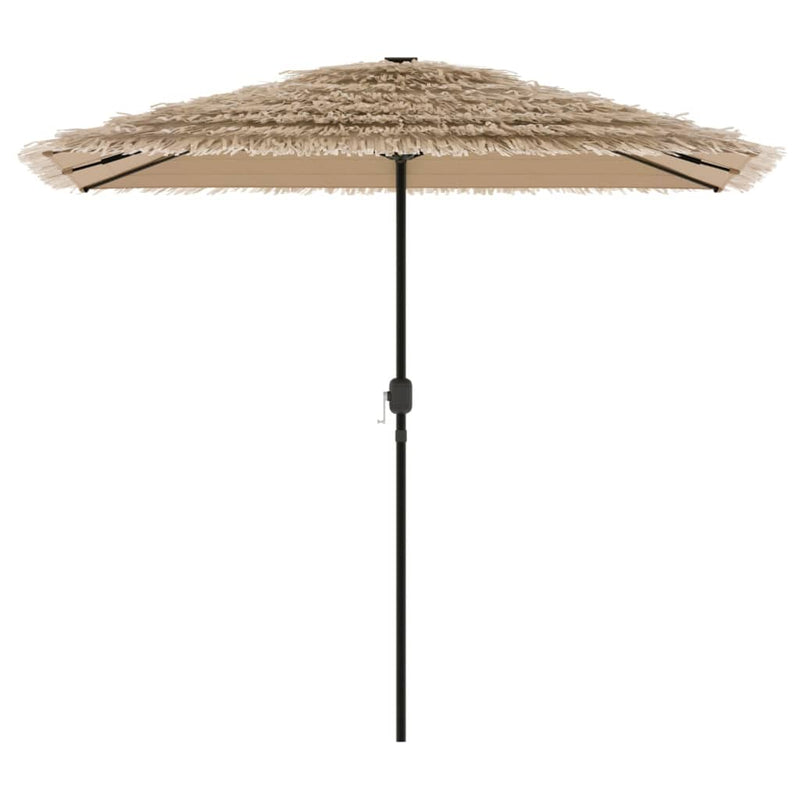Load image into Gallery viewer, Vidaxl parasol met stalen paal 248x248x248 cm bruin
