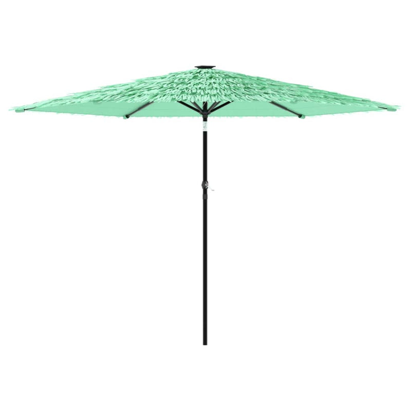Load image into Gallery viewer, Vidaxl parasol met stalen paal 288x288x225 cm groen
