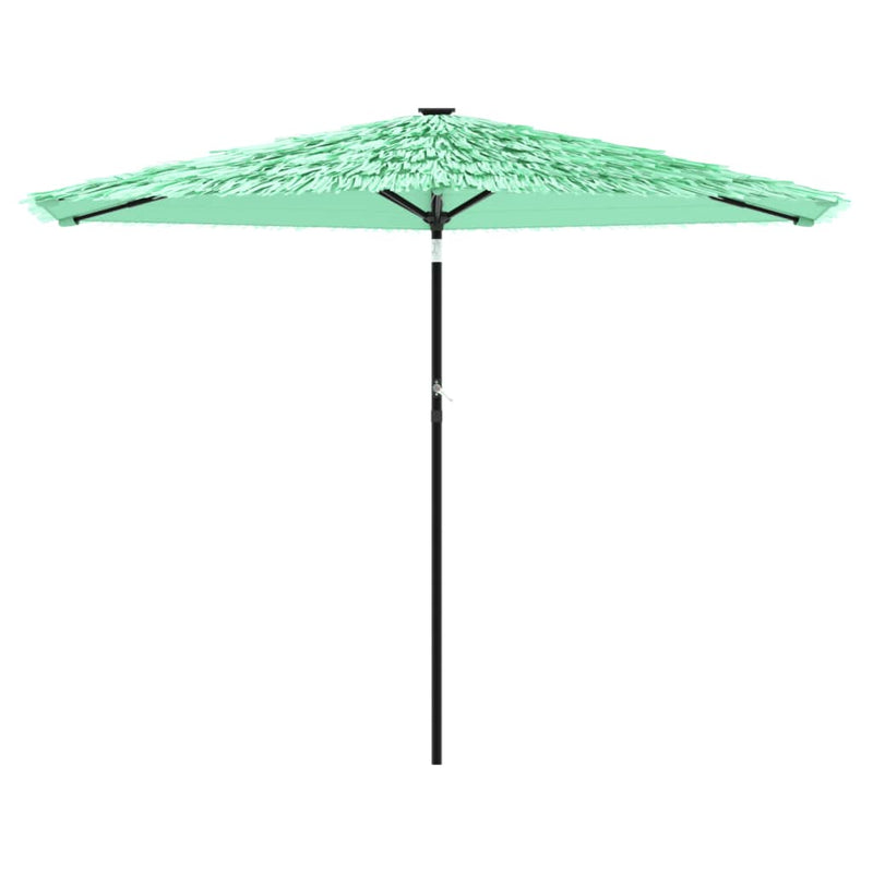 Load image into Gallery viewer, Vidaxl parasol met stalen paal 288x288x225 cm groen
