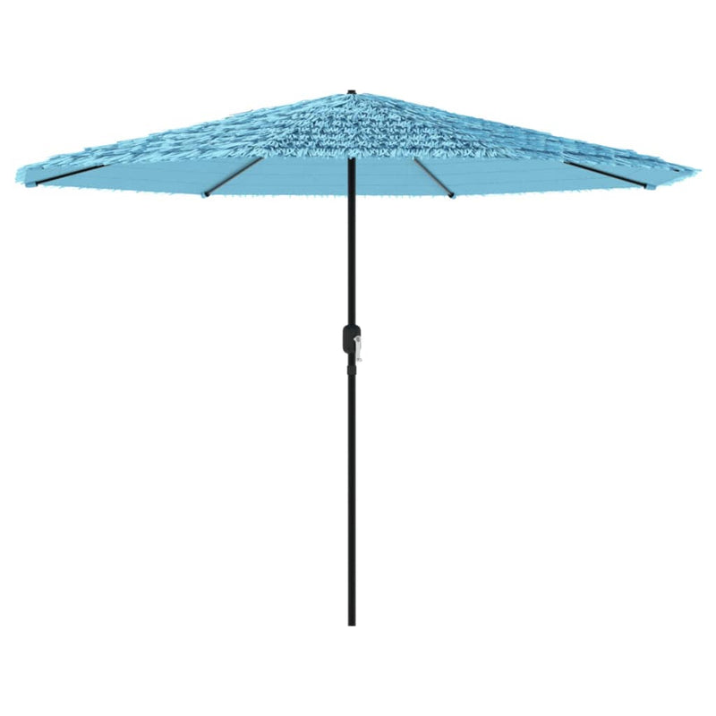 Load image into Gallery viewer, Vidaxl parasol met stalen paal 388x388x248 cm blauw
