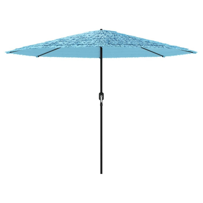 Load image into Gallery viewer, Vidaxl parasol met stalen paal 388x388x248 cm blauw
