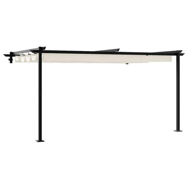 Vidaxl prieel crème 400 x 300 x 200 cm polyester