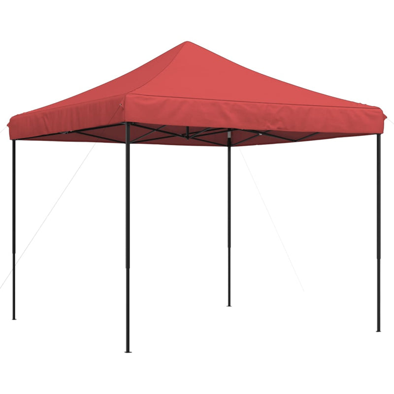 Load image into Gallery viewer, Vidaxl partytent inklapbaar pop-up 292x292x315 cm bordeauxrood
